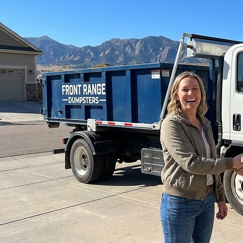 Front Range Dumpsters delivers on your schedule